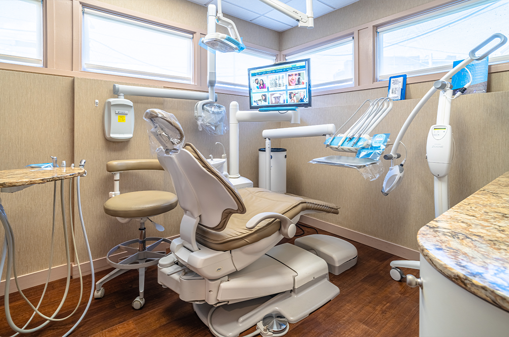 Dental exam room