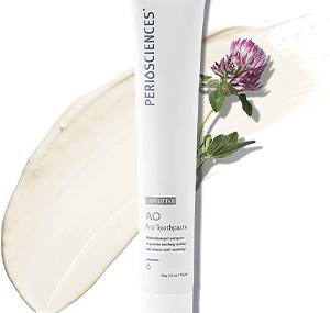 Two boxes of Sensodyne toothpaste